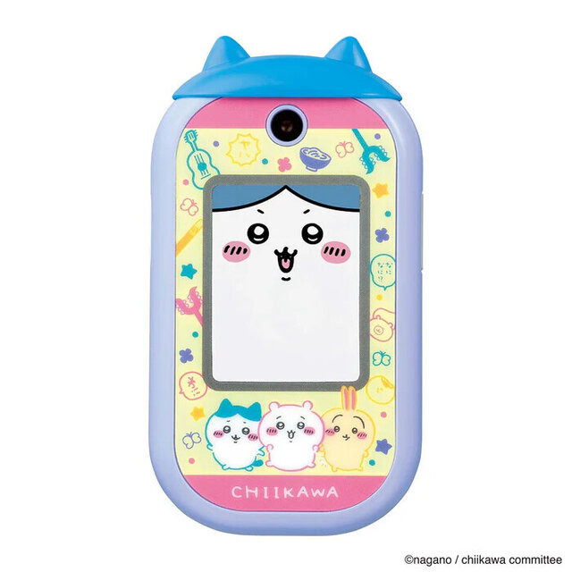 「ちいかわ」スマホ型トイで電話やお世話！耳を付け替えて57アプリが遊べる「ちいかわフォン」が予約受付中