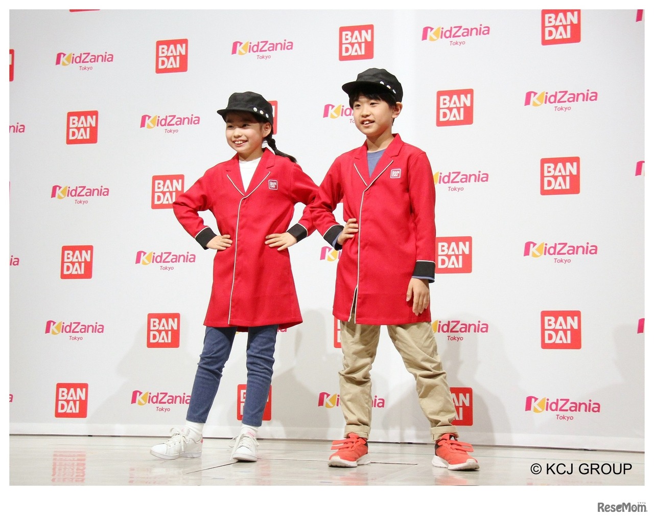 【キッザニア東京こども議会】セレモニー登壇のようす