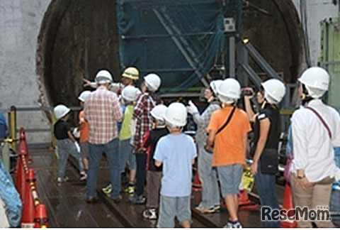 下水道工事現場