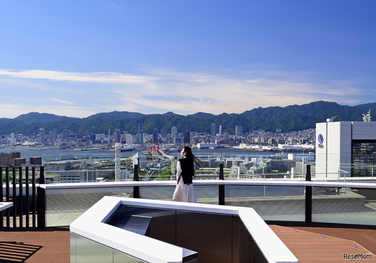 屋上テラス ソラフネ神戸