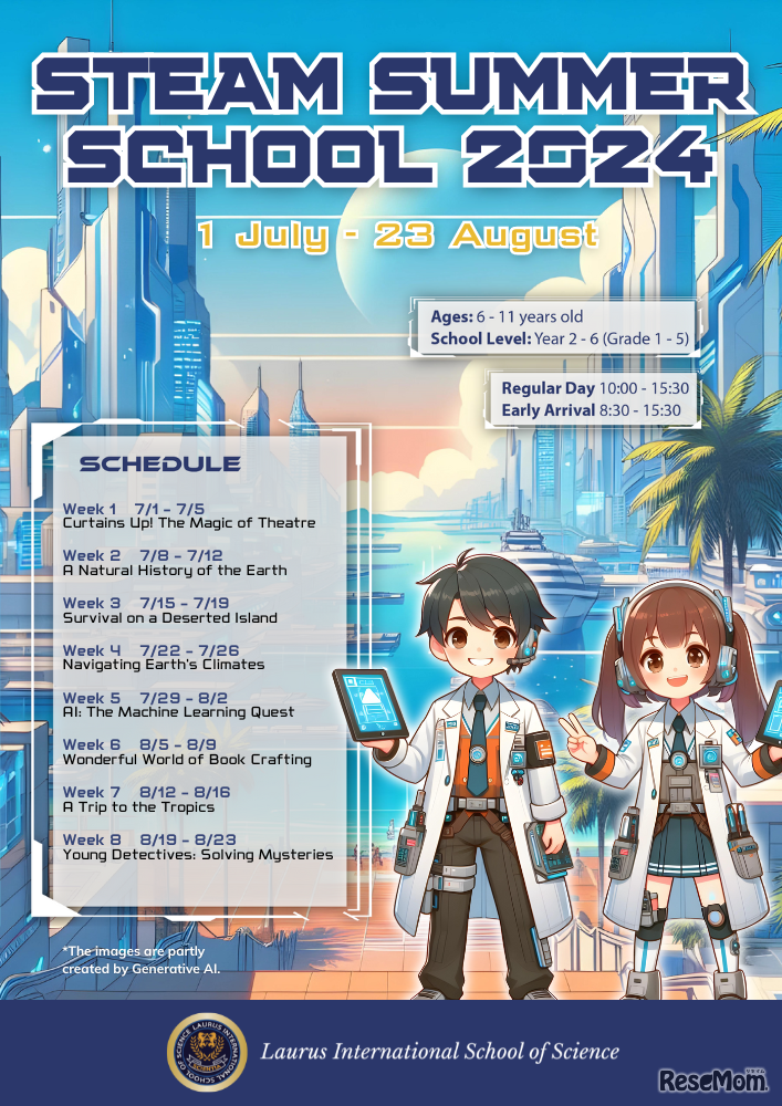 【小学生対象】STEAM サマースクール 2024