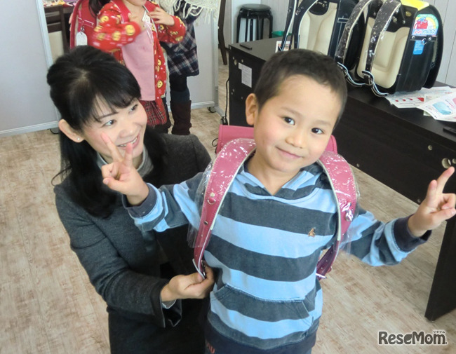 子どもの体に合うランドセルの選び方講座