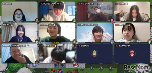 イベントにて対話するようす