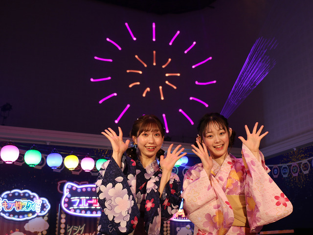 ネオエンニチ体験風景 （C） 2024 SANRIO CO., LTD. TOKYO, JAPAN 著作 株式会社サンリオ