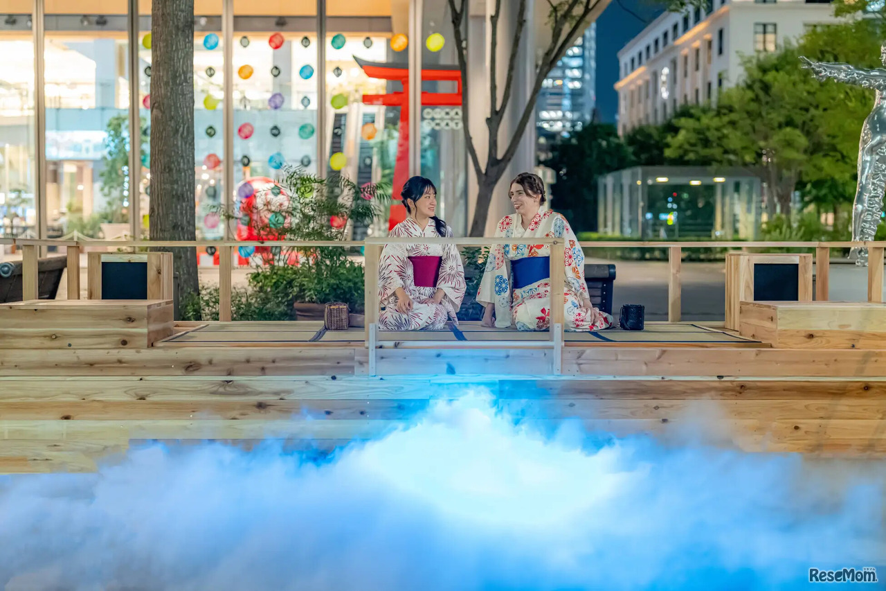 Marunouchi Street Park 2024 Summer「都会の川床」