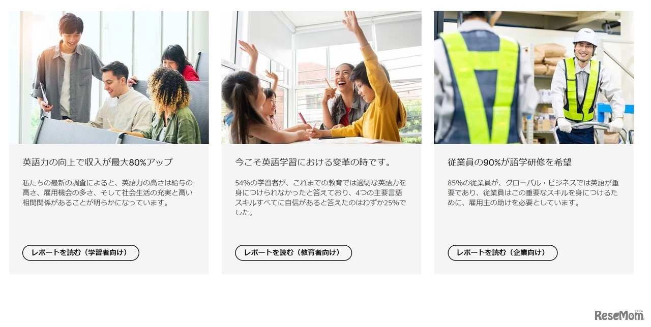 英語が与える影響について