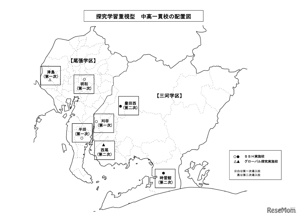 「探究学習重視型」の中高一貫校