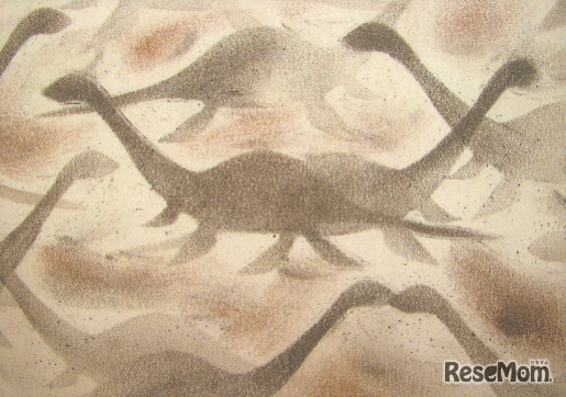 ドパス（土のパステル）お絵描きイメージ