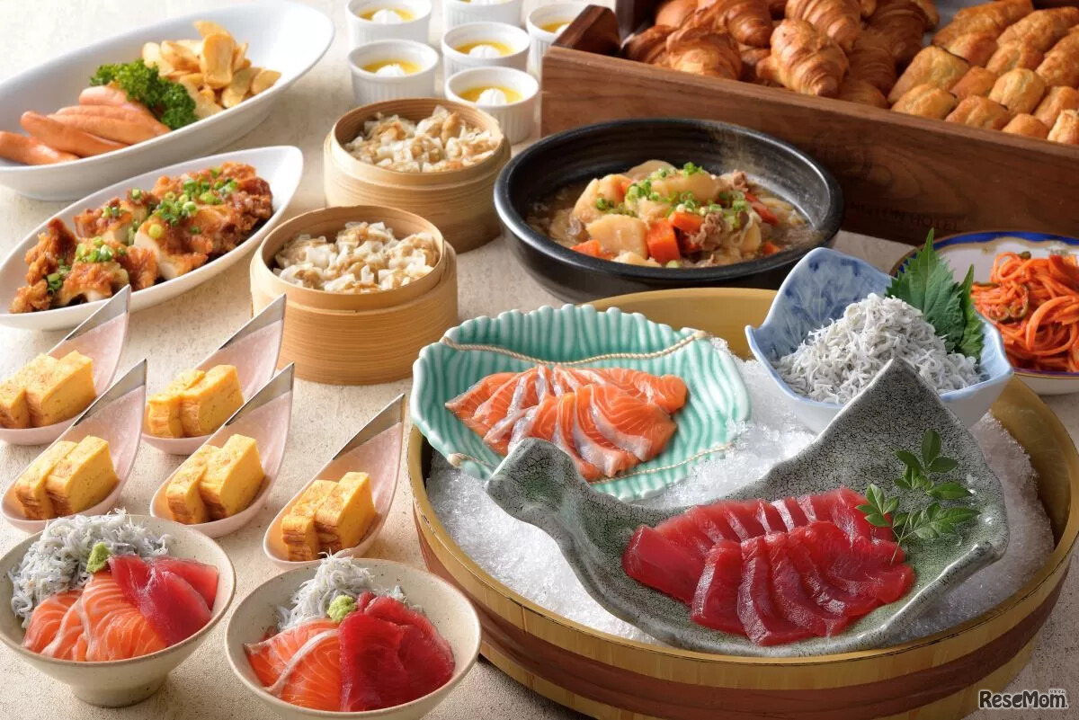 朝食ビュッフェのイメージ