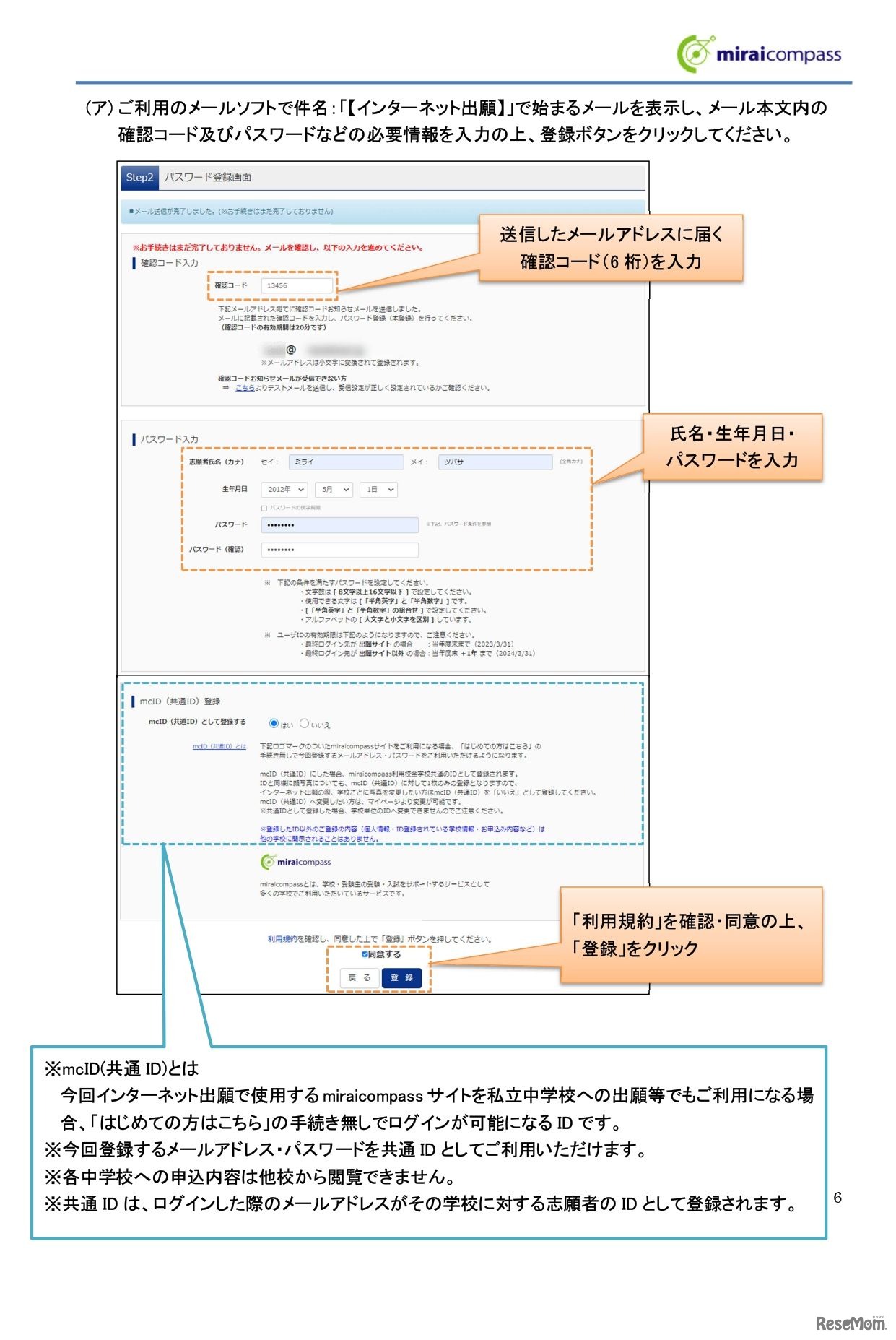 インターネット出願の流れ　(c) Mitsubishi Research Institute DCS Co.,Ltd