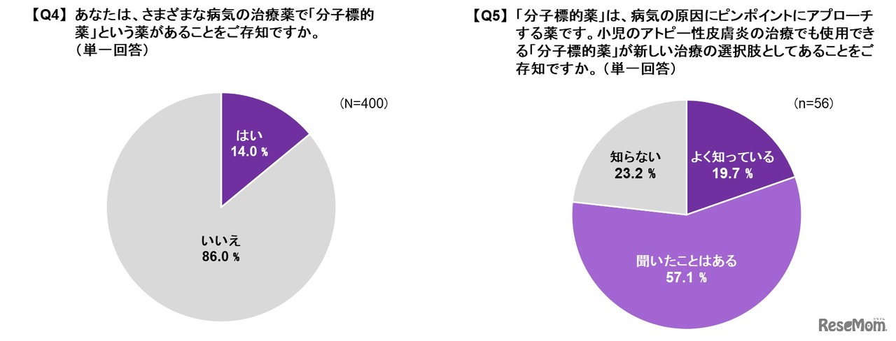 新しい治療法である「分子標的薬」を知っているか