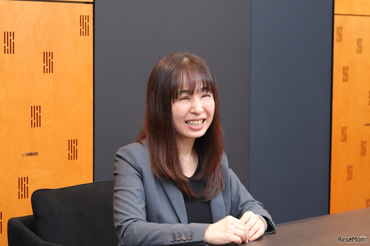ヤマハミュージックジャパン教室事業戦略部部長の近藤悦子氏