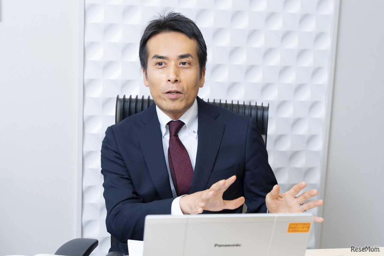 プロダクトマネジメント部 進路サービス開発課 課長の西野貴昭氏