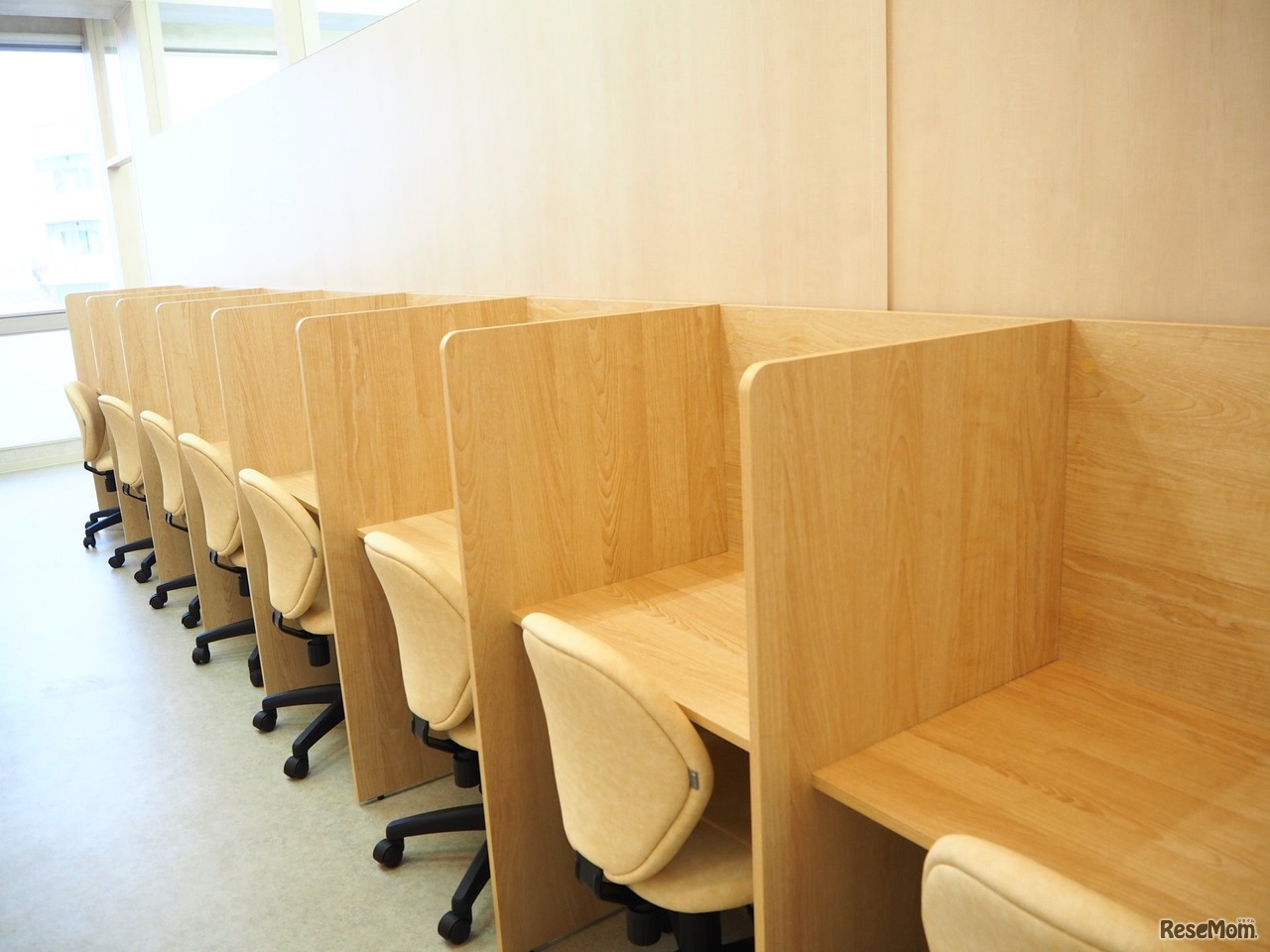 高校受験生用自学自習ブース