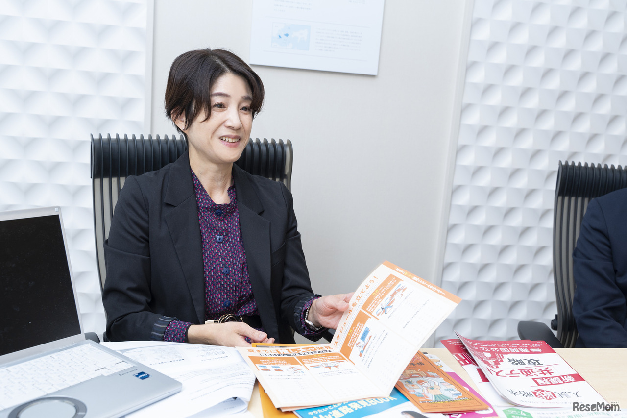 プロダクトマネジメント部　進路サービス開発課の松本直子氏