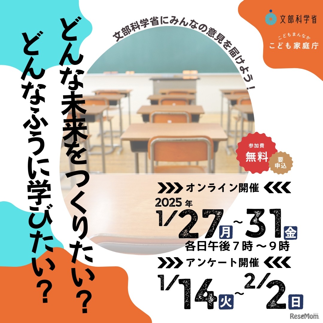 学習指導要領改訂に向けた子供たちへの意見聴取