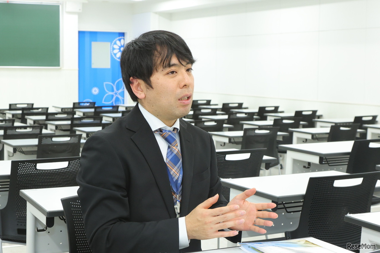 駿台予備学校 お茶の水校3号館校舎責任者・瀧敬悟氏