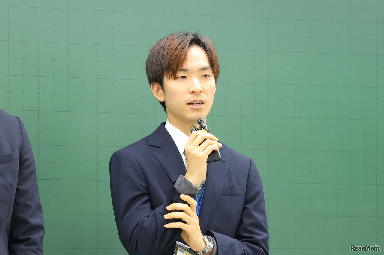 東京大学文科三類2年生　久保信三郎さん