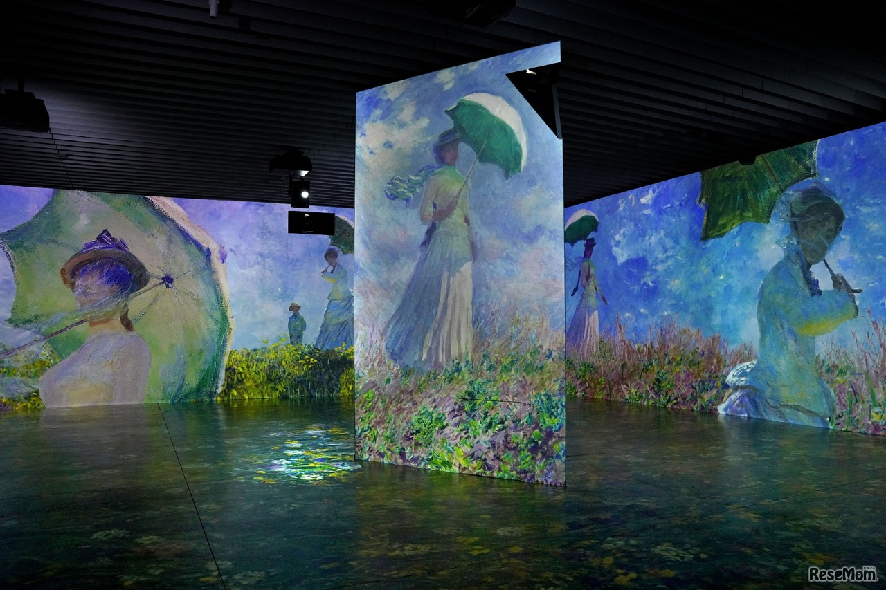 角川武蔵野ミュージアムの会場のようす