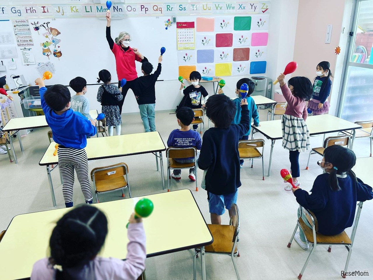 プリスクールコースのようす