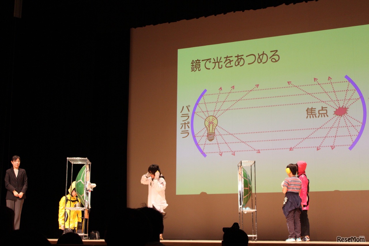 ステージ実験ショー