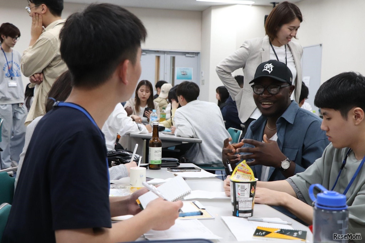 グループワークのようす（画像は昨年のもの）