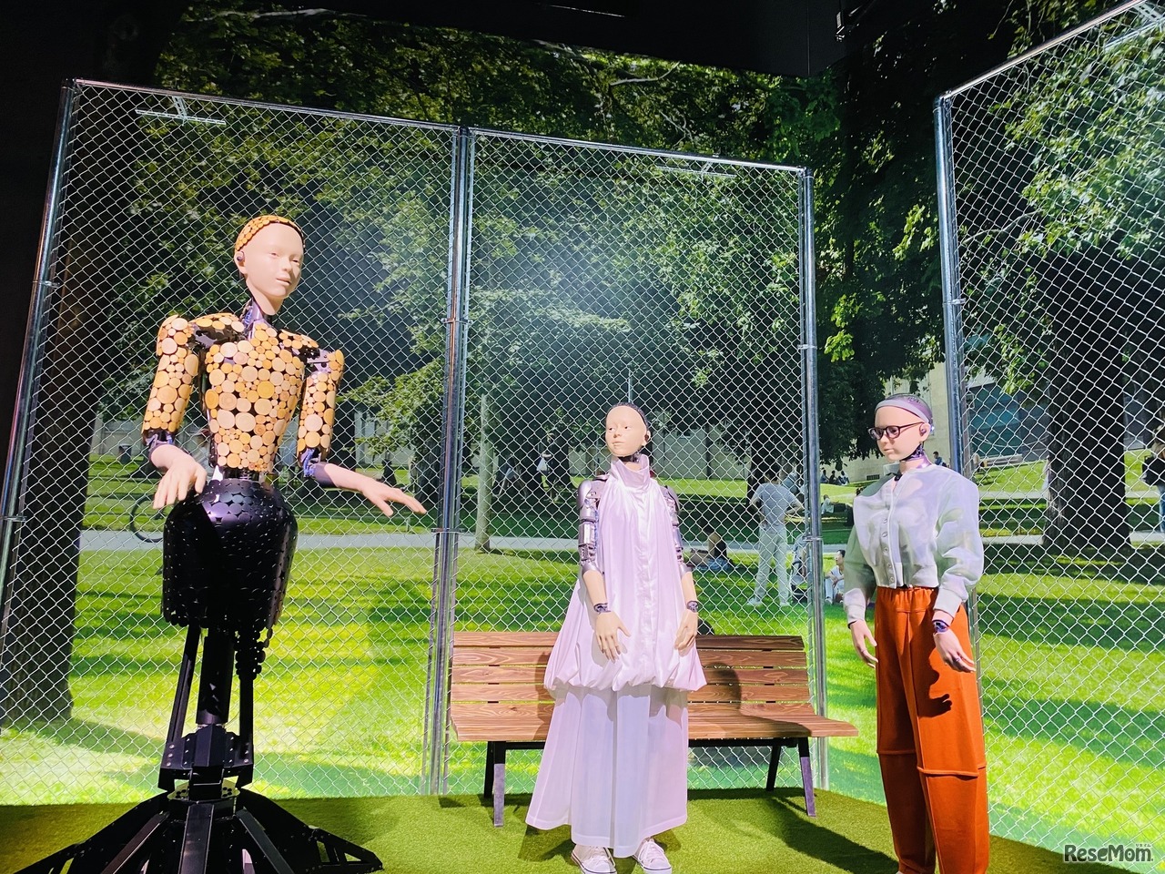 「アンドロイドがしゃべったり、手足をうごかしたりしていてワクワクした」