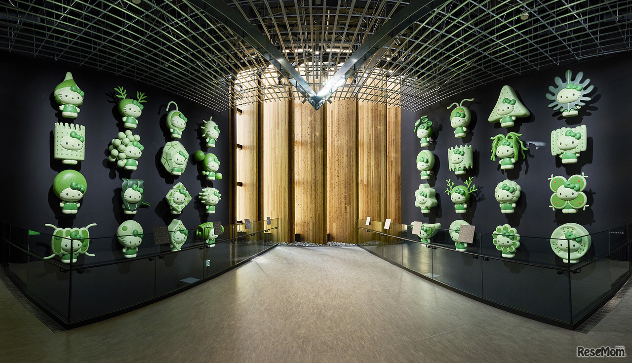 藻類に扮したハローキティ