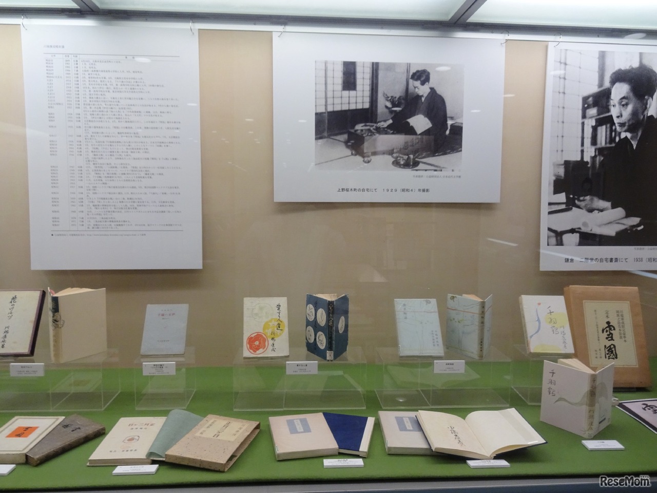 「山の上ホテルを愛した作家たち—川端康成・三島由紀夫」（中央図書館ギャラリー）