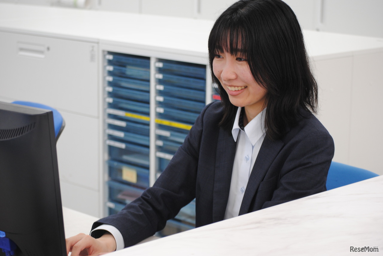 豊富なデータをもとに学生をサポート