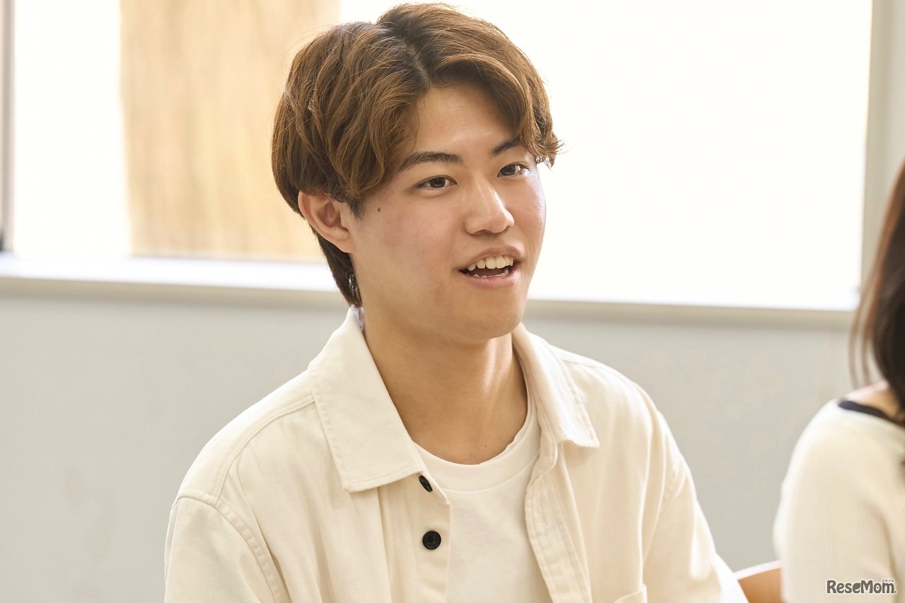 森川さん（物理科学科）