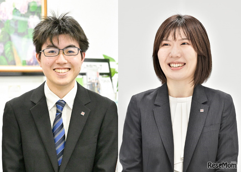 教務企画局 社員講師のT.Mさん教務企画局 教務社員のC.Yさん