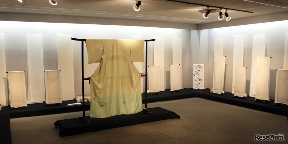 伊と幸「絹の白生地資料館」