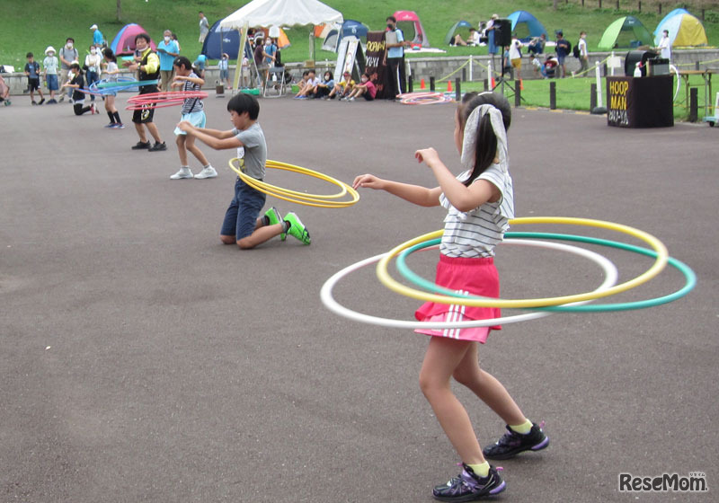 フープマン・ユーヤ杯フラフープ大会