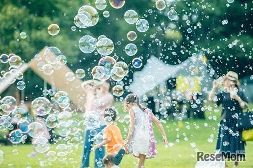 シャボン玉パフォーマンス（イメージ）