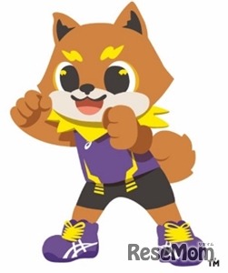 東京2025世界陸上マスコット　りくワン