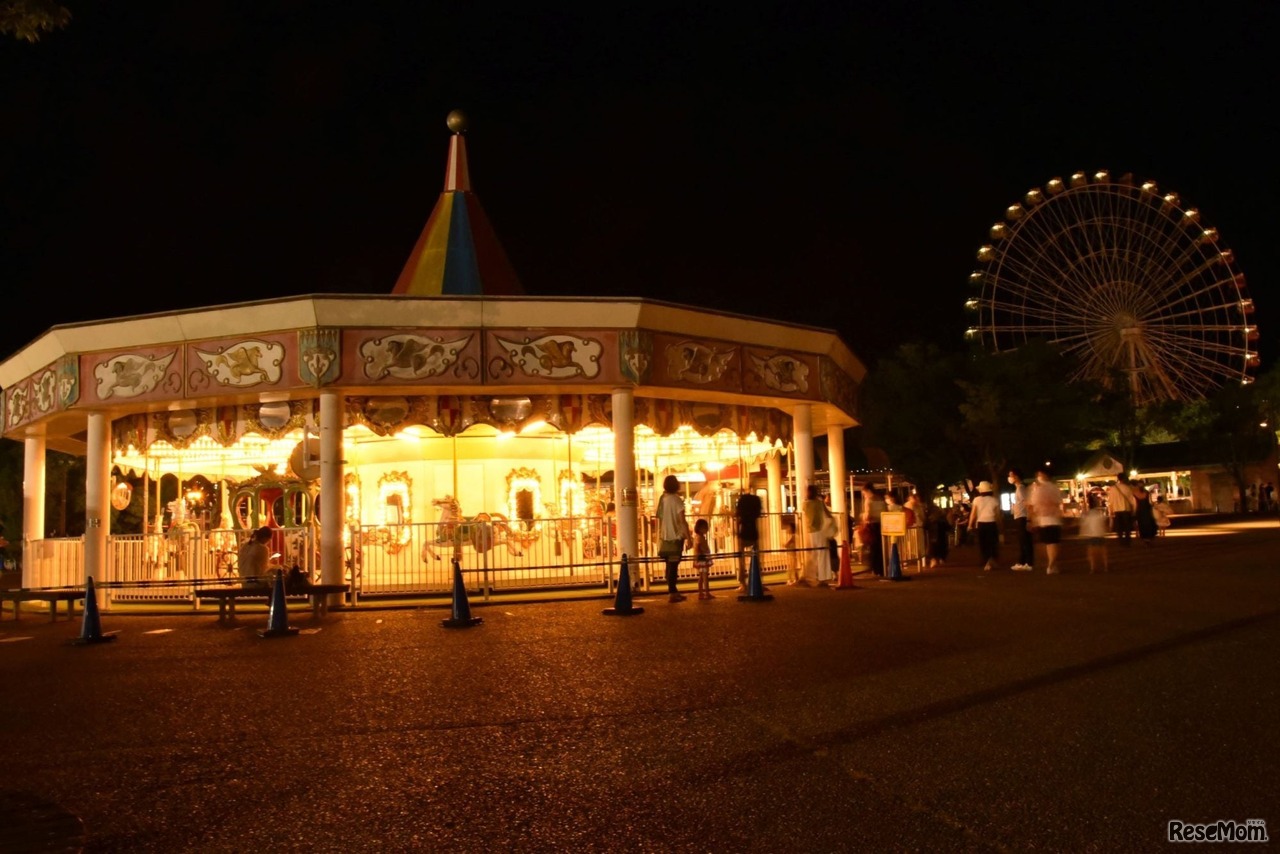 豊橋総合動植物公園（のんほいパーク）の夜間開放