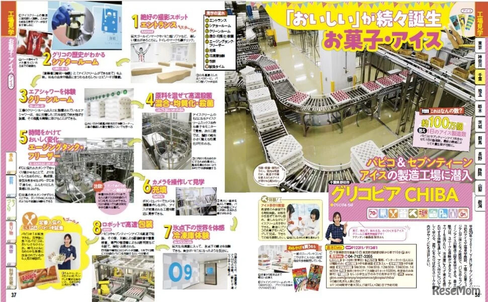 るるぶ 工場見学 社会科見学 首都圏の一部