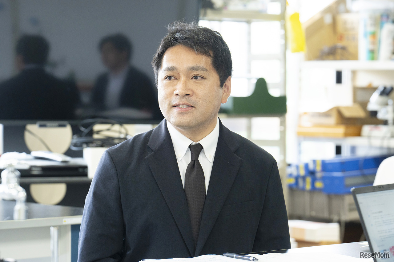 星野高等学校 数学科教科主任の杉山彰氏