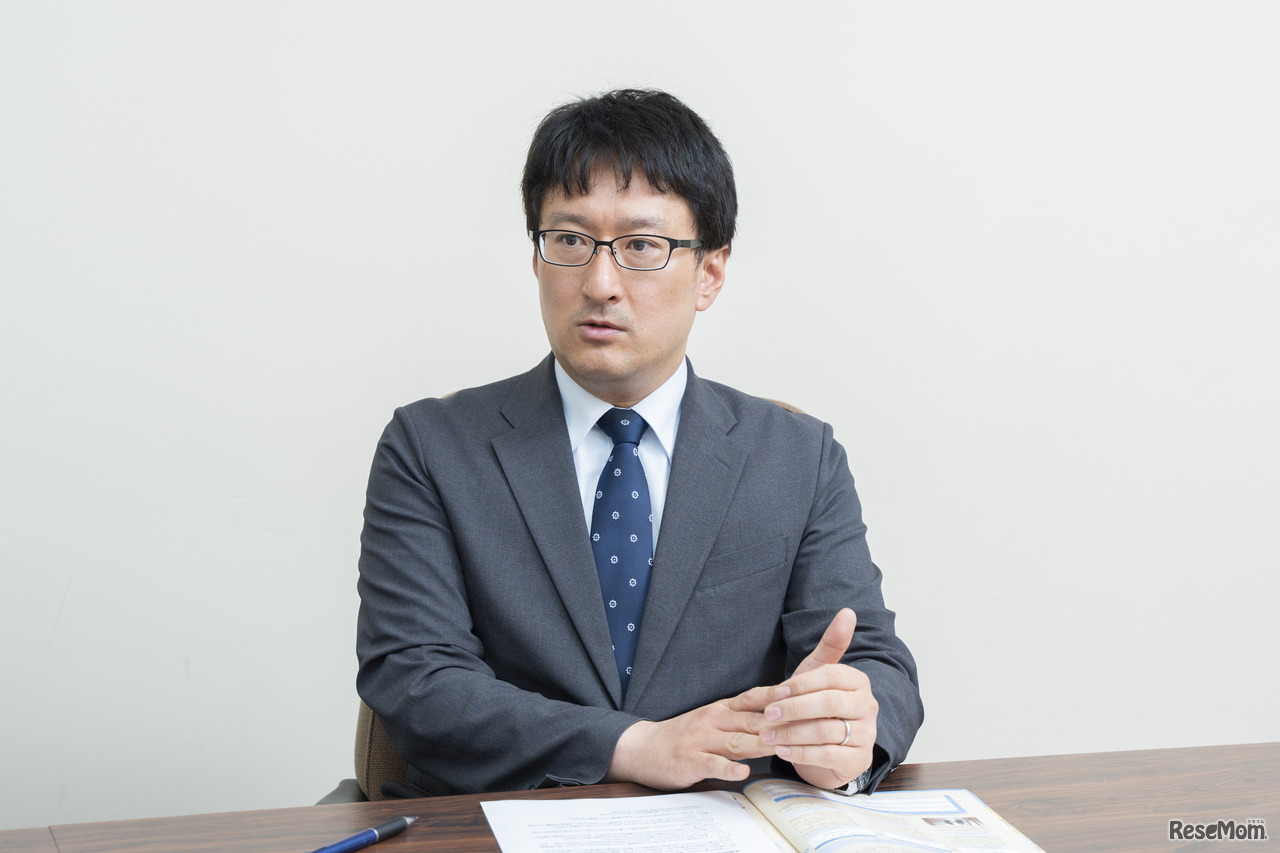 星野学園小学校教務主任の本松敬司先生