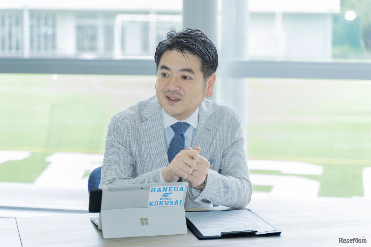 簡野学園理事長／羽田国際中学校・高等学校校長 簡野裕一郎先生