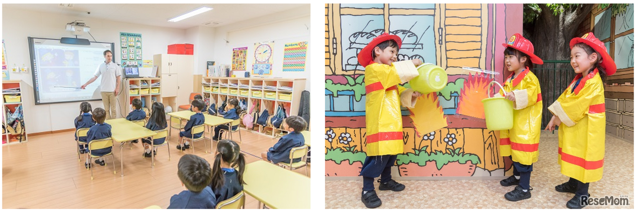 KDIでのレッスン・英語の職業体験のようす（イメージ）