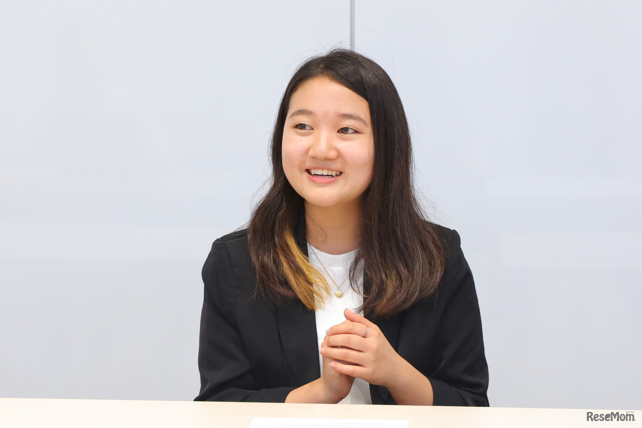 2023年度卒業生で現在ハーバード大学に進学しているMさん