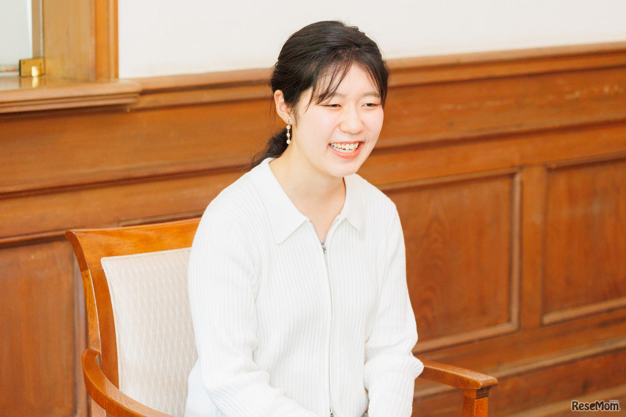 現代社会学部社会システム学科 4年 坪井 光結（ツボイ ミユ）さん