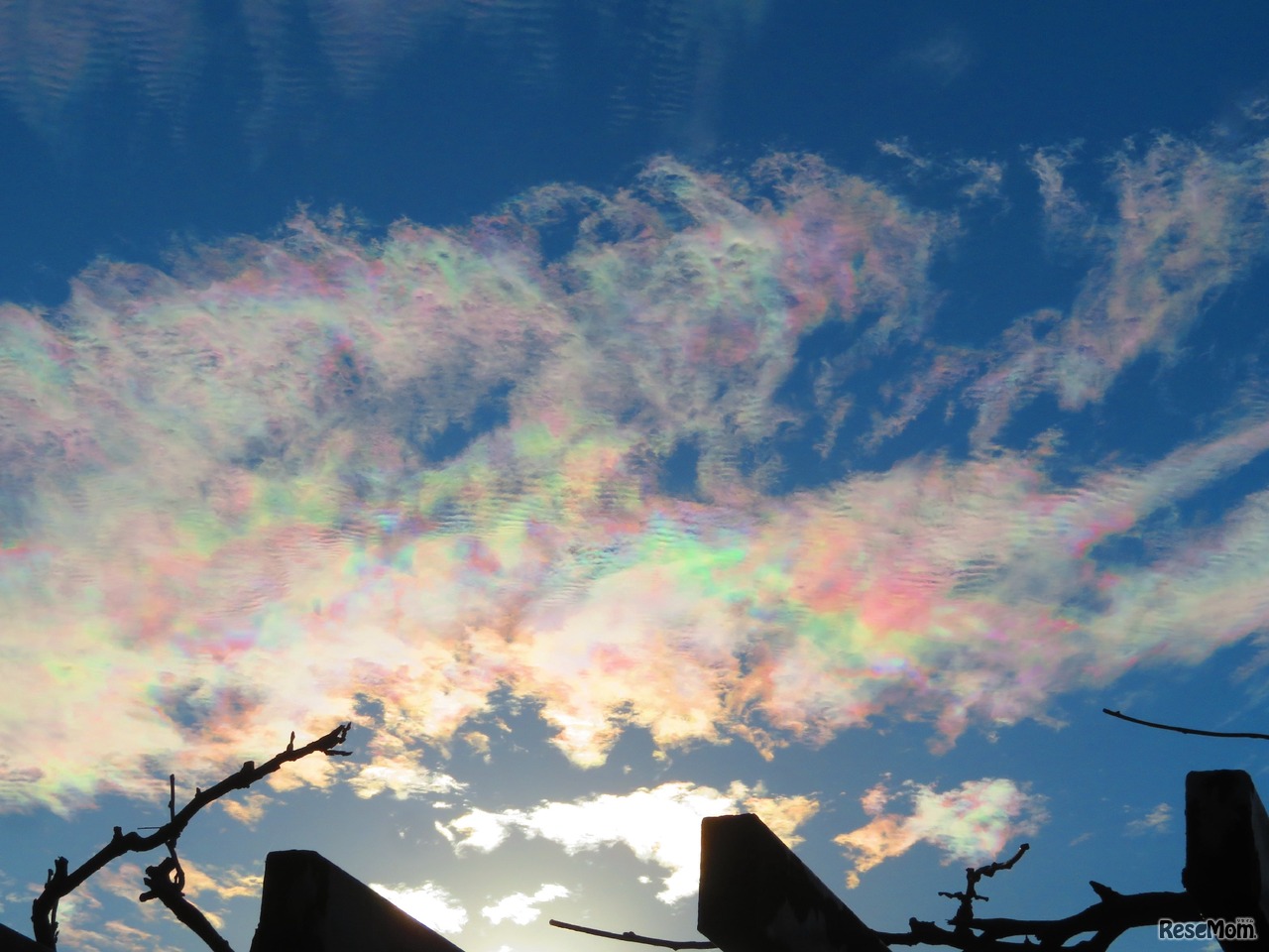 空と雲の写真（天気の写真館展示写真のイメージ）