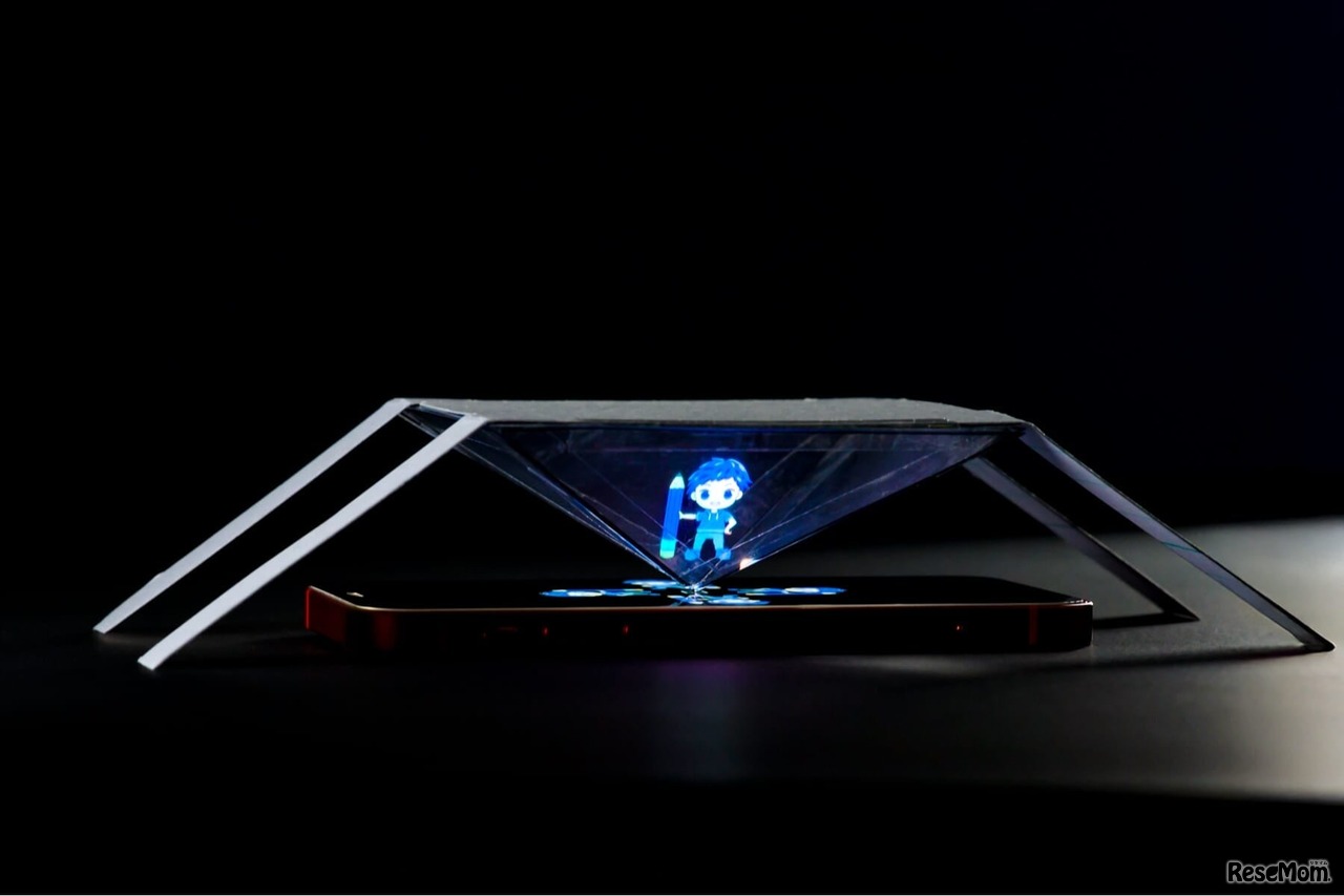 3Dホログラム投影実験装置