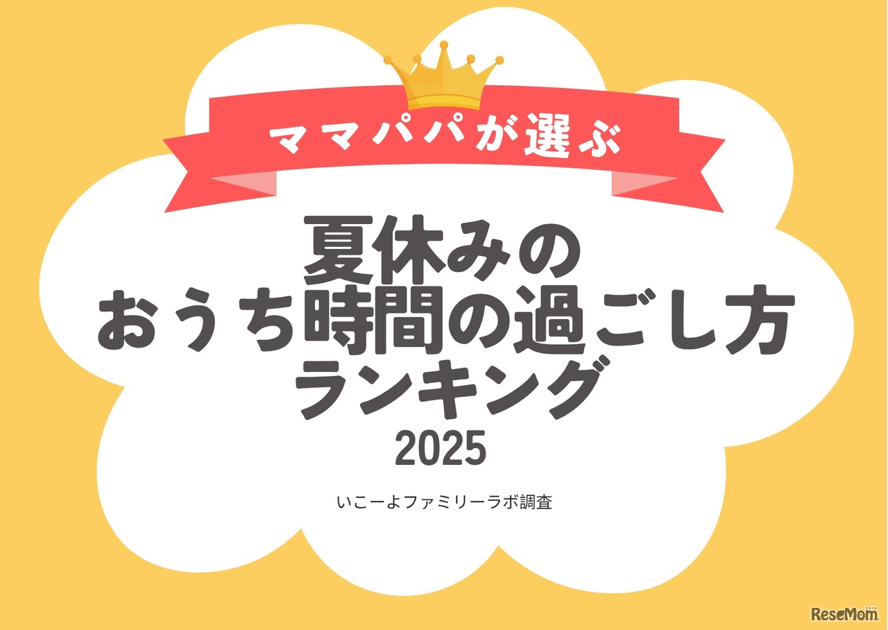おうち時間の過ごし方ランキング2025
