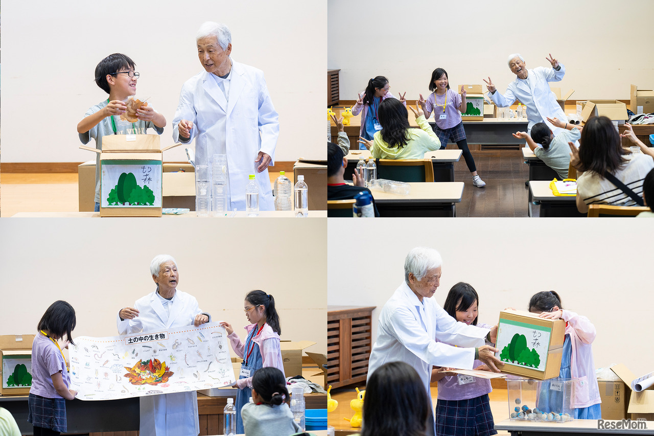 今朝の川の源流ウォークで見た「丸い土」の正体を解き明かす。落葉や土の中のいきものおかげでフカフカの森の土ができあがる