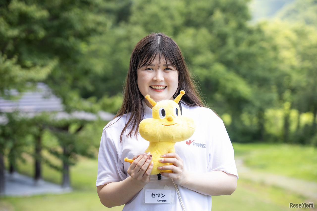 エコ×エネ体験ツアー担当3年目J-POWER「セブン」