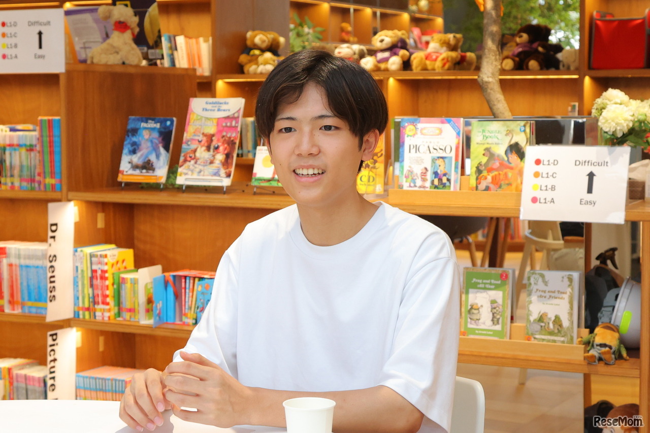 川口駿さん（東京大学文科Ⅲ類1年）